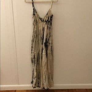 Boho Tie-dye Maxi Dress